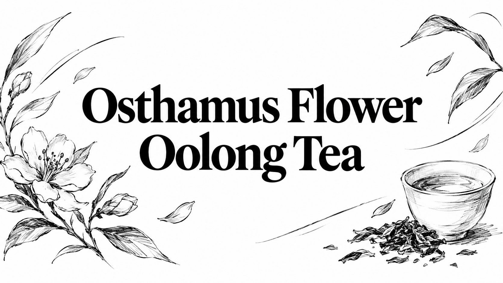 Osthamus Flower Oolong Tea