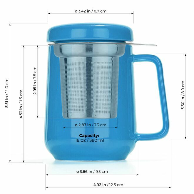 Peak Ceramic Cup Infuser 19oz