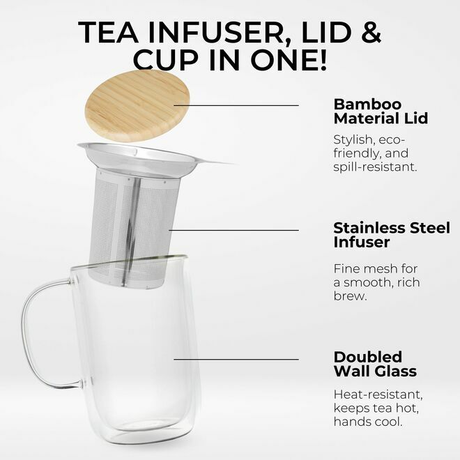 Venus Double Wall Cup Infuser